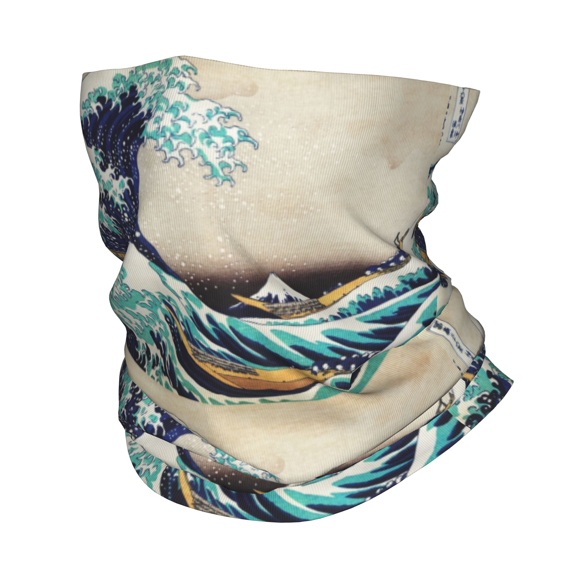 Neck Gaiter Fleece - La Gran Ola de Kanagawa, Cinta