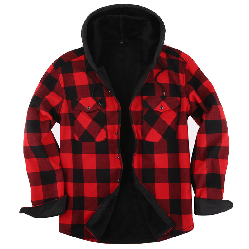 Camisas de manga larga cálidas - Flannel Shirt Lined reseña y precio