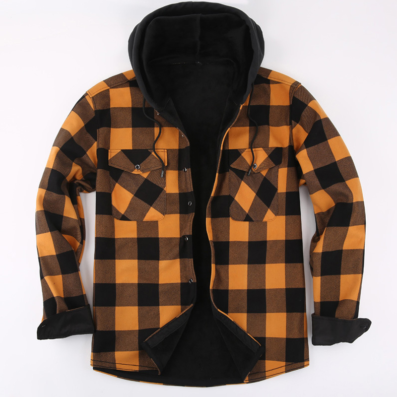 Camisas de manga larga cálidas - Flannel Shirt Lined reseña y precio