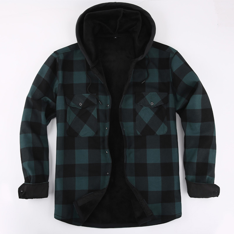 Camisas de manga larga cálidas - Flannel Shirt Lined reseña y precio