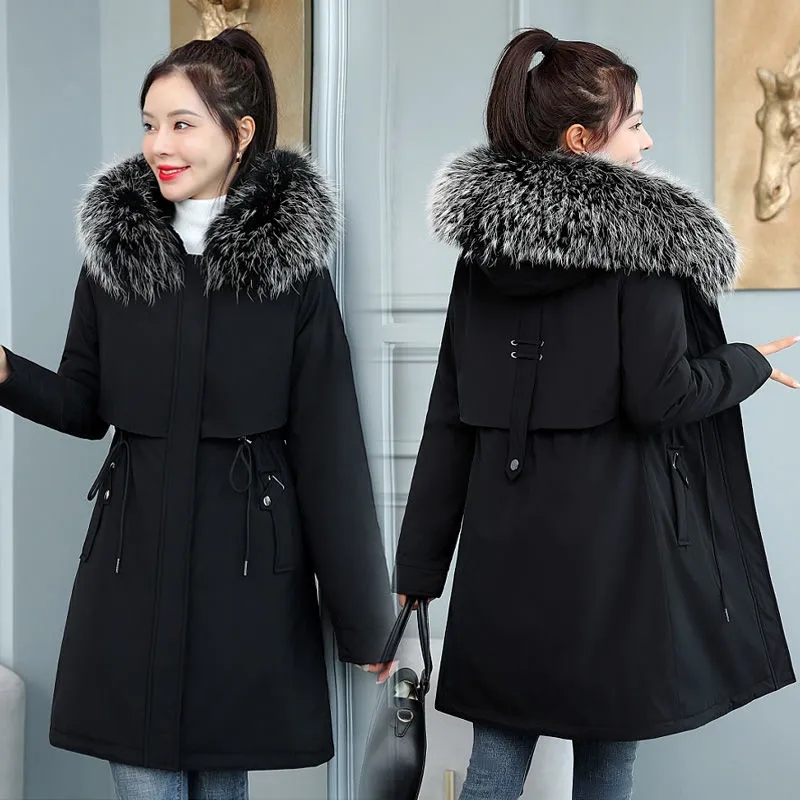 Parkas gruesas con capucha par - Wool Coat Peacoat reseña y precio